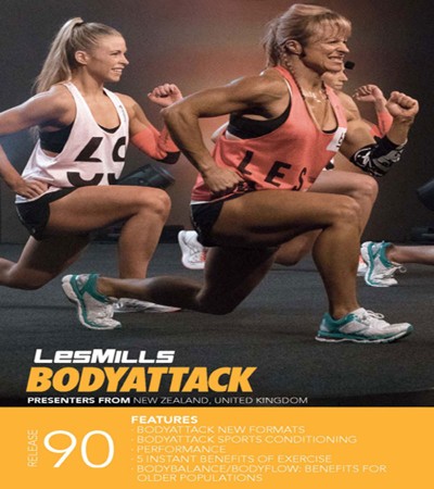 BODY ATTACK 90 VIDEO+MUSIC+NOTES