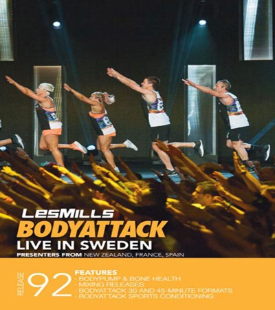 BODY ATTACK 92 VIDEO+MUSIC+NOTES