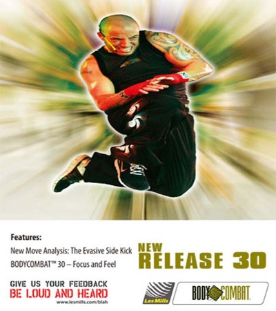 BODY COMBAT 30 VIDEO+MUSIC+NOTES