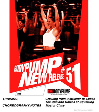 BODY PUMP 51 VIDEO+MUSIC+NOTES