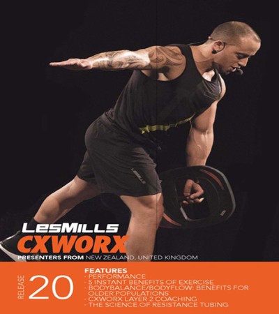 LESMILLS Cxworx 20 VIDEO+MUSIC+NOTES