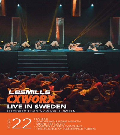 LESMILLS Cxworx 22 VIDEO+MUSIC+NOTES