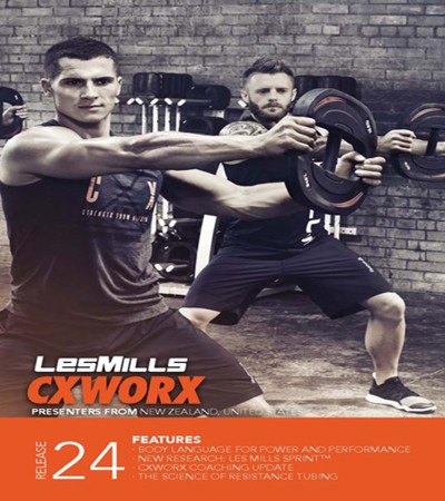 LESMILLS Cxworx 24 VIDEO+MUSIC+NOTES