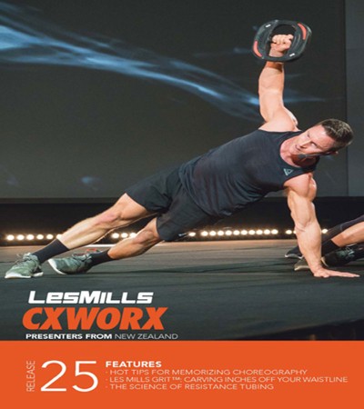 LESMILLS Cxworx 25 VIDEO+MUSIC+NOTES