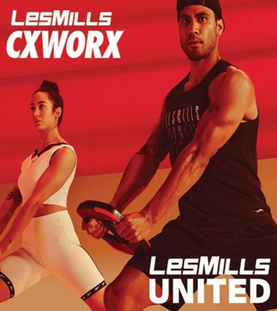 LESMILLS Cxworx UNITED VIDEO+MUSIC+NOTES