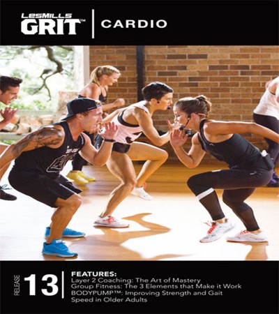 LES MILLS GRIT CARDIO 13 VIDEO+MUSIC+NOTES