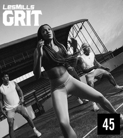 LES MILLS GRIT CARDIO 45 VIDEO+MUSIC+NOTES