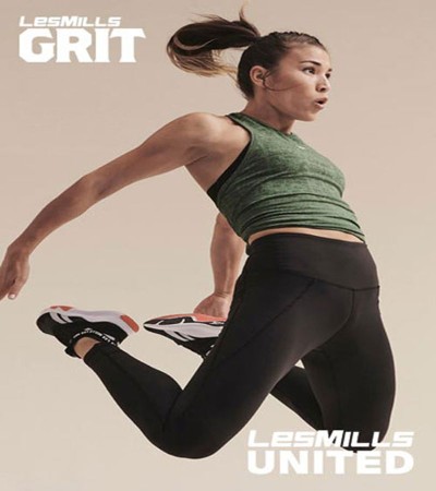 LES MILLS GRIT CARDIO UNITED VIDEO+MUSIC+NOTES