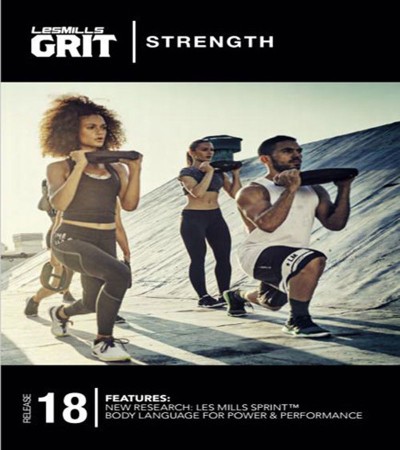 LES MILLS GRIT STRENGTH 18 VIDEO+MUSIC+NOTES