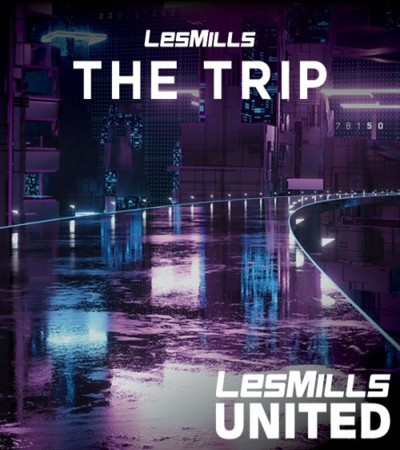 LES MILLS THE TRIP UNITED VIDEO+MUSIC+NOTES