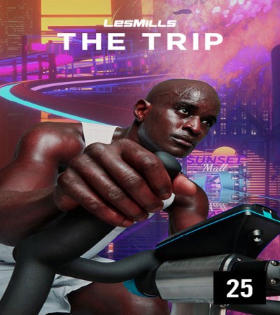 LES MILLS THE TRIP 25 VIDEO+MUSIC+NOTES