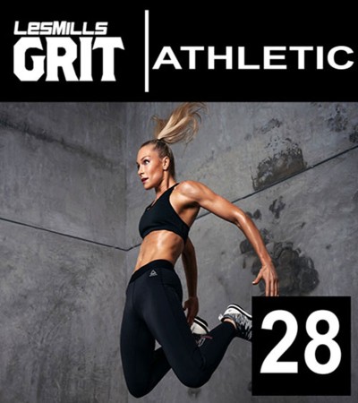 LES MILLS GRIT ATHLETIC 28 VIDEO+MUSIC+NOTES